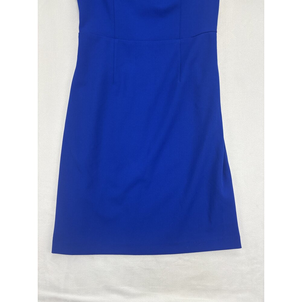 Betsey Johnson Cobalt Blue Sheath Midi Dress Size 6 - Picture 7 of 12